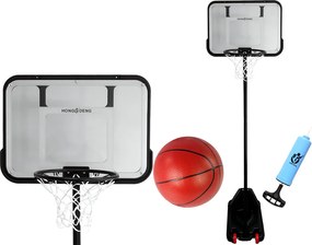 LEAN Toys Basketbalový kôš Garden Ball Black 3 m