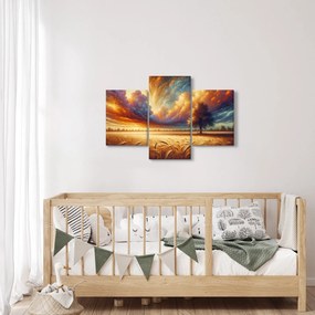 Obraz – Strom na poli (90x60 cm)