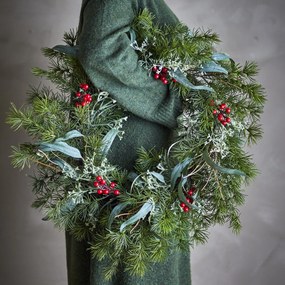 Bloomingville Veniec z umelej borovice Pine Ø 60 cm