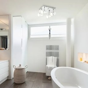 Rabalux 5500 - LED Kúpeľňové podhľadové svietidlo STEVE 4xGU10/4,5W/230V IP44