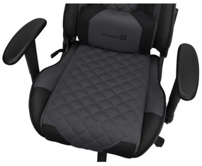 CONNECT IT CGC-1200-GY - Herná stolička Monaco Pro sivá/čierna