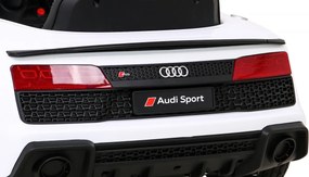 Ramiz Elektrické autíčko Audi R8 Lift biele + diaľkové ovládanie