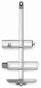 Nastaviteľný držiak do sprchy Plus, nerez