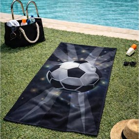 TipTrade Bavlnená froté osuška 70x140 cm - Futbalová lopta