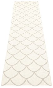 Krémový vnútorný a vonkajší behúň 70x300 cm Kotte Linen – Pappelina