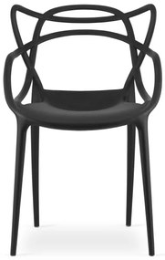 Set štyroch stoličiek KATO čierne (4ks)