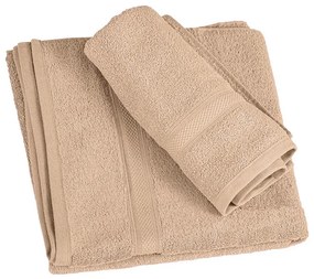 Osuška CLARYSSE ELEGANCE 70x140 cm piesková, 100% bavlna