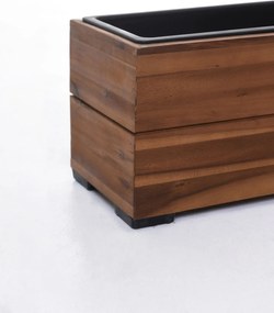 Hrantík KAJIX, drevo, šírka 61 cm, hnedý