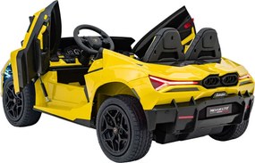 Elektrické autíčko Lamborghini Revuelto XL STRONG žlté