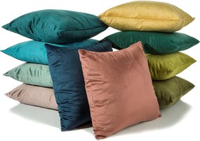 SADA DEKORAČNÝCH OBLIEČOK NA VANKÚŠ 2KS PIERRE 40X40 CM NÁMORNÍCKA MODRÁ