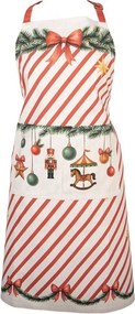 Vianočná bavlnená zástera Christmas Carousel Dream - 70*85 cm
