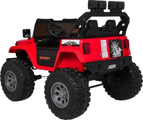 Ramiz Extrémne športové vozidlo 4x4 s premenlivou veľkosťou červené
