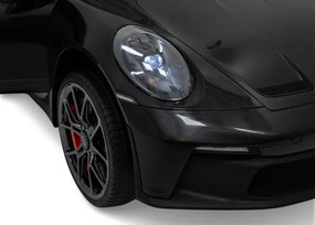 Elektrické autíčko Porsche 911 GT3 pretekárske čierne