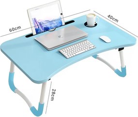 Stolík pod notebook - Modrá