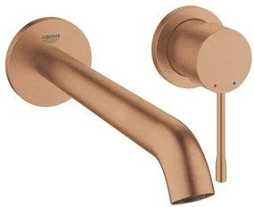 Umývadlová batéria GROHE Essence New bez podomietkového telesa Brushed Warm Sunset 19967DL1, 1 ks