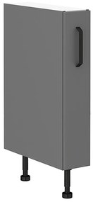 Kuchynská skrinka NESSA antracitová 15d cargo bb