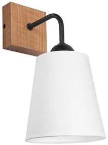 Nástenné svietidlo LULA 1xE27/60W/230V dub