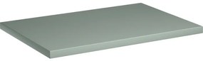 Závěsná skříňka Line Reed Green Beyond s deskou a umyvadlem 80 cm zelená