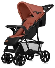 Lionelo - Športový kočík EMMA PLUS tehlová/čierna