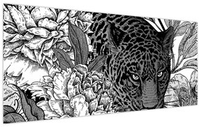 Obraz - Exotická záhrada (120x50 cm)