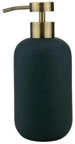 Antracitovosivý keramický dávkovač mydla 200 ml Lotus – Mette Ditmer Denmark