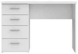 Písací stôl GINO biely