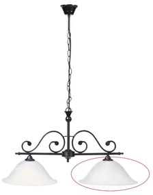 Rabalux 7777 - Náhradné sklo k lustru DOROTHEA E27