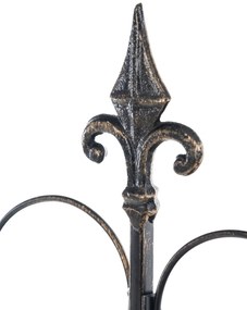 Mriežka na popínavé rastliny Mandevilla - 133 x 99 cm - Bronzová