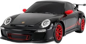 Porsche 911 GT3 RS RASTAR RC auto 1:24 čierne, diaľkovo ovládané, pre 6+