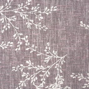 ZÁVES NA KRÚŽKOCH AMBER 140X250 CM RUŽOVÁ