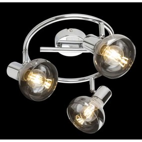 GLOBO 54921-3 - Bodové svietidlo LOTHAR 3xE14/40W/230V