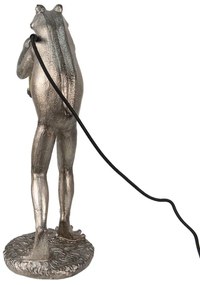 Dekoratívne sivo medené svietidlo ŽABA