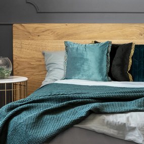 DEKORAČNÁ OBLIEČKA NA VANKÚŠ VIVIANE 45X45 CM ČIERNA