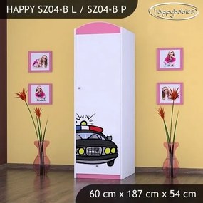 Detská skriňa POLÍCIA - TYP 4B