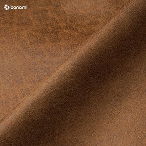 Hnedé kreslo z imitácie kože Rate - Scandic