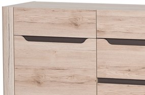 Komoda Desjo 10 170 cm dub San Remo