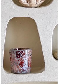 Sklenený svietnik na čajovú sviečku Evalyn – Bloomingville