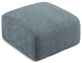 Modrá ženilková podnožka Leila – Makamii