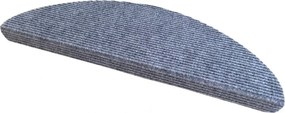 Vopi Nášľapy na schody Quick step šedý polkruh, samolepiaci - 24x65 polkruh (rozmer vrátane ohybu)