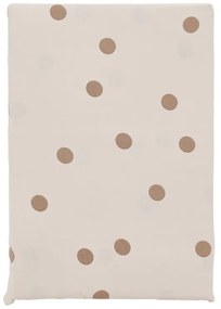 Hnedé obliečky na jednolôžko z bavlneného saténu 140x200 cm Solaris – Södahl