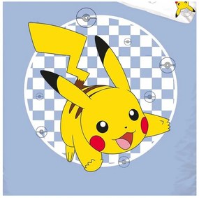 Detské obliečky Pokémon Jedinečný Pikachu 140x200/70x90 cm