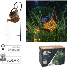 Aldotrade Solárna lampa Konev, 37 LED, teplá bílá