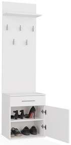 Predsieňová zostava Dialogos 2 (biela). Akcia -18%. Vlastná spoľahlivá doprava až k Vám domov. 1132567