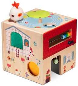 Lilliputiens - kocka s aktivitami - sliepočka Paulette