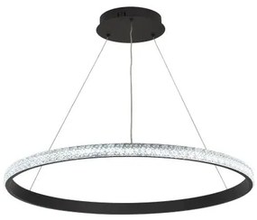 LED Stmievateľný luster na lanku LED/55W/230V 3000-6500K + diaľkové ovládanie