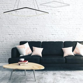 Závesné LED svietidlo Nix, 1x LED 25w, 3000k, b
