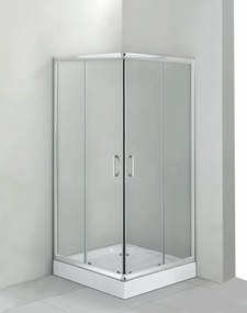 Deante FUNKIA štvorcová sprchová vanička 90x90x16 cm