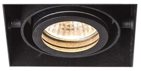 RENDL zápustné svietidlo ELECTRA I čierna 230V GU10 50W R12052