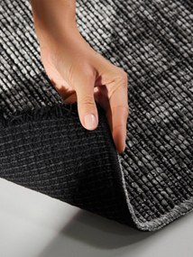 ELLE Decoration, Behúň Brilliance Prisma 106310 Silver Grey z kolekcie Elle, 80x250, šedá, obývacia izba