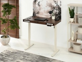 PC stolík Osto 120 (orech + krémová). Vlastná spoľahlivá doprava až k Vám domov. 1109830
